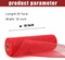 Christmas Deco Mesh Ribbon,10 inch x 30 feet(10 Yard) Each Roll,Metallic Foil Red and White Rolls for Wreaths Making, Swags and Christmas Tree Decoration,4 Roll